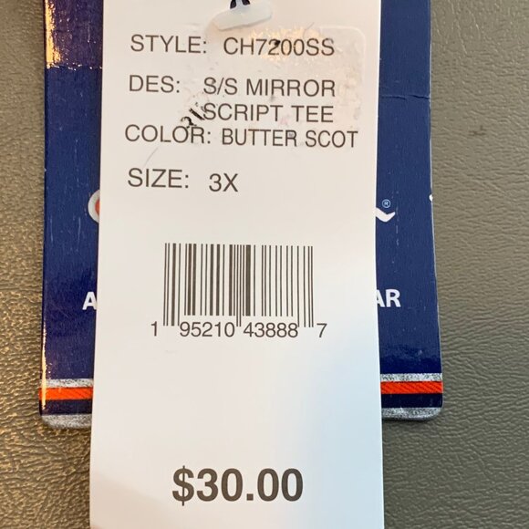 Champion Men's Big & Tall Double-Script Logo Graphic T-Shirt, Yellow, 3XL - Picture 4 of 6